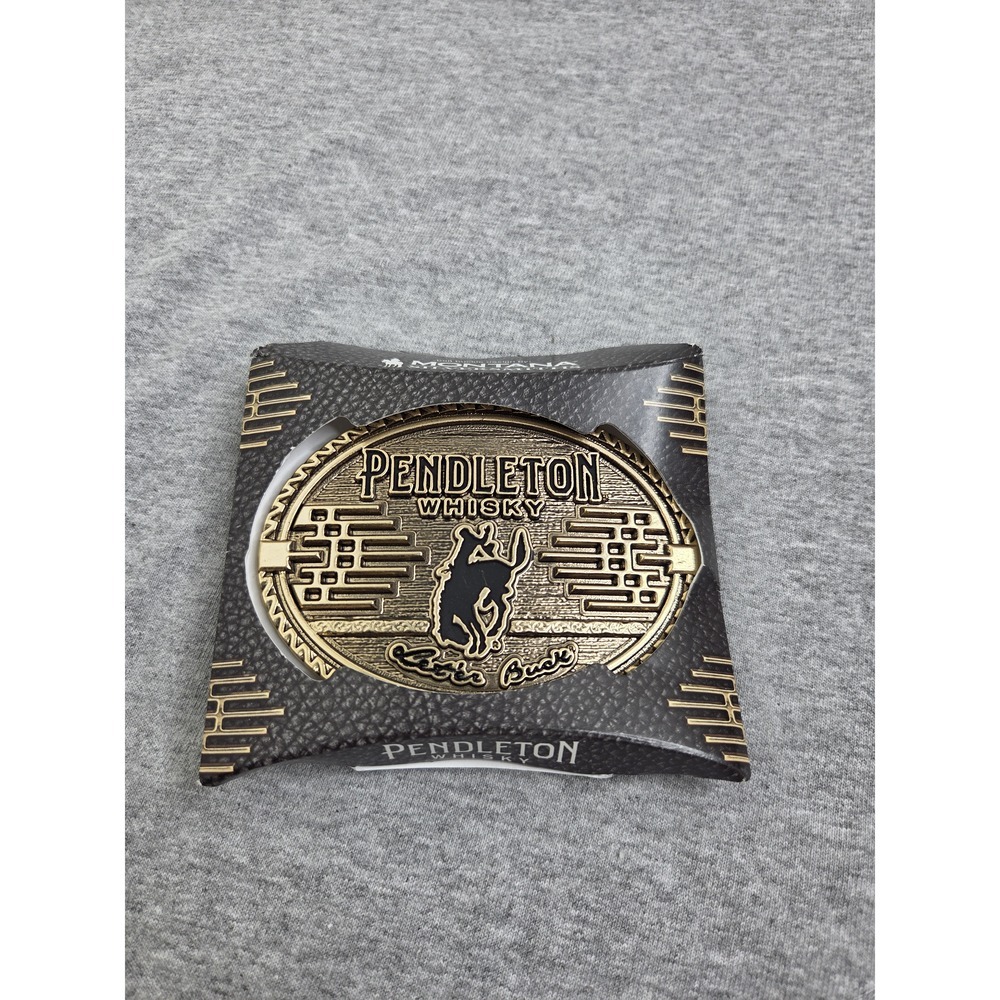 2026 Montana Silversmiths Pendleton Whisky Let Er Buck Buckle
